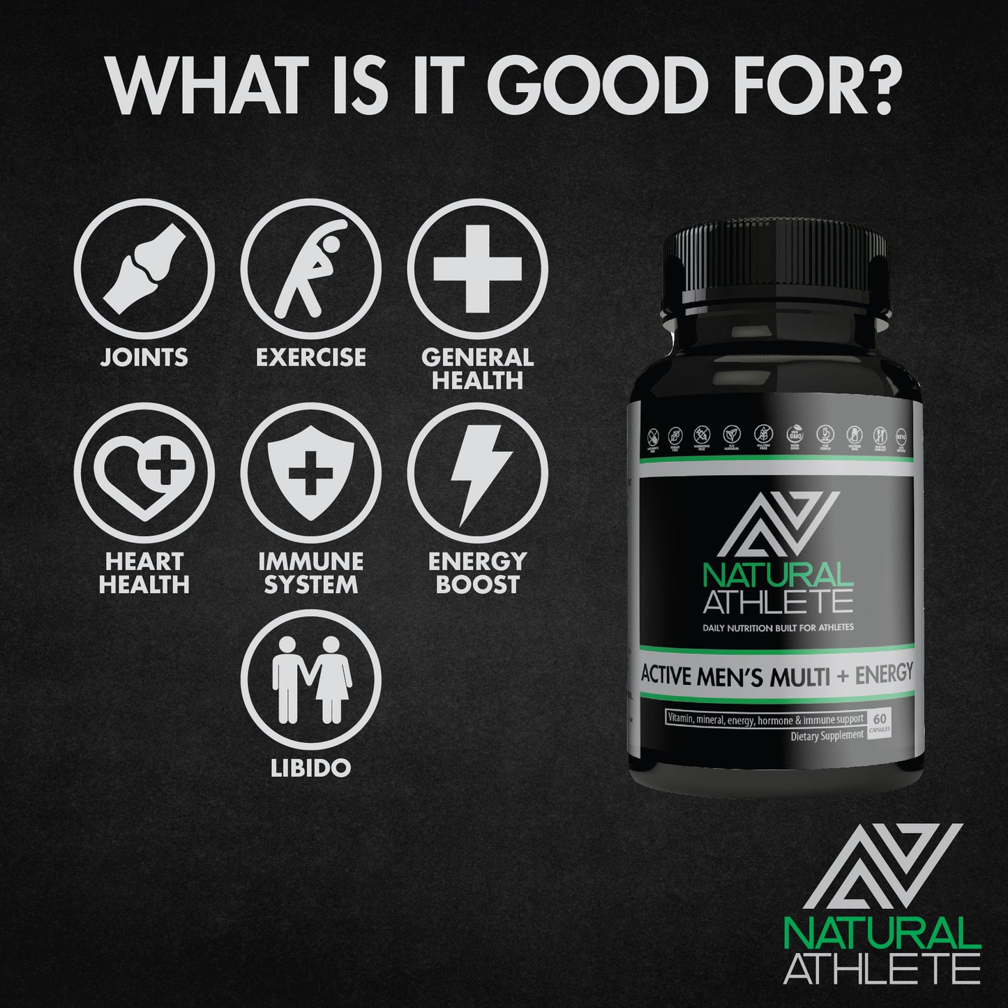 Active Men's Multi + Energy