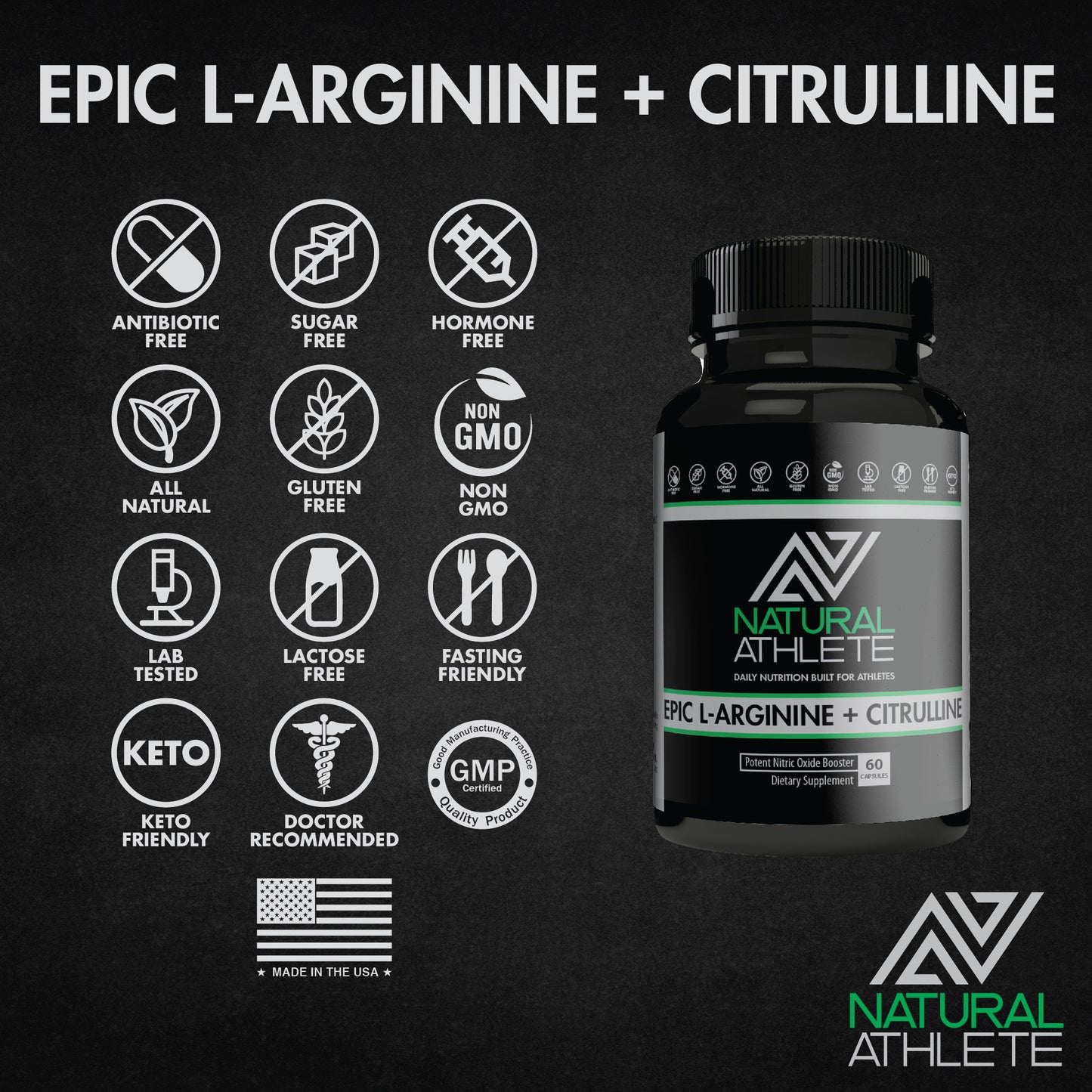 Epic L Arginine + Citrulline